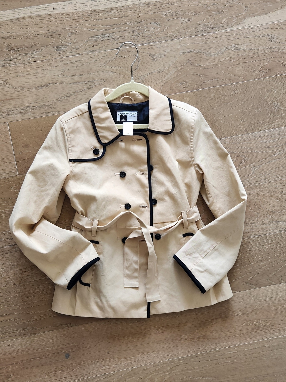 Janie & Jack Collection Trench Coat | Girls 7–8 | Like New